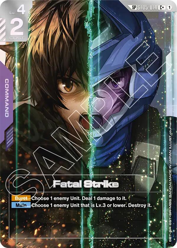 Fatal Strike [SP Holo] #ST05-014 Prices | Gundam Steel Requiem