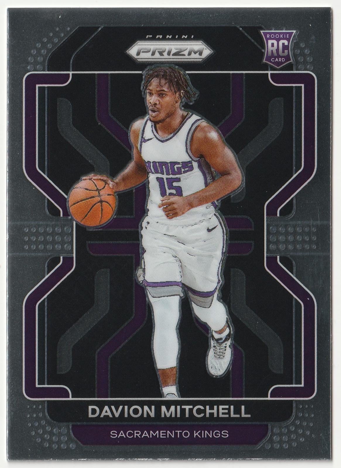 Davion Mitchell #312 Basketball Cards 2021 Panini Prizm