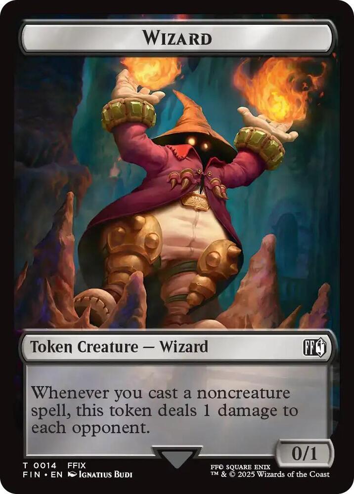 Hero // Wizard [Double-Sided Token] #2 Prices | Magic Final Fantasy ...