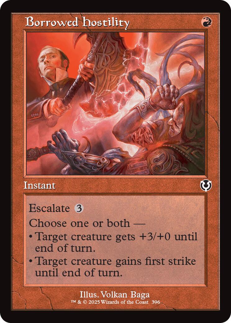 Borrowed Hostility (Magic Innistrad Remastered)