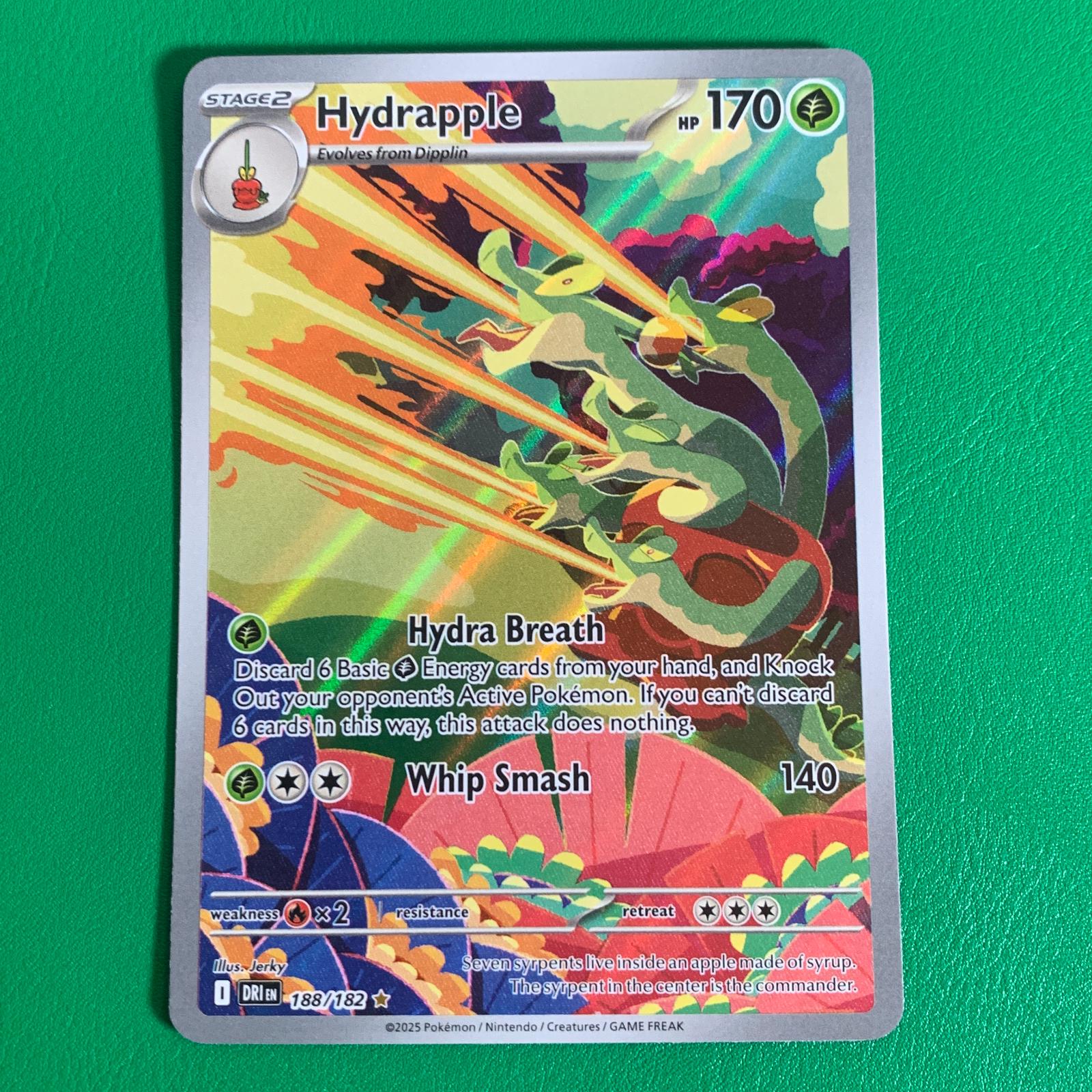 Hydrapple #188 Pokemon Destined Rivals