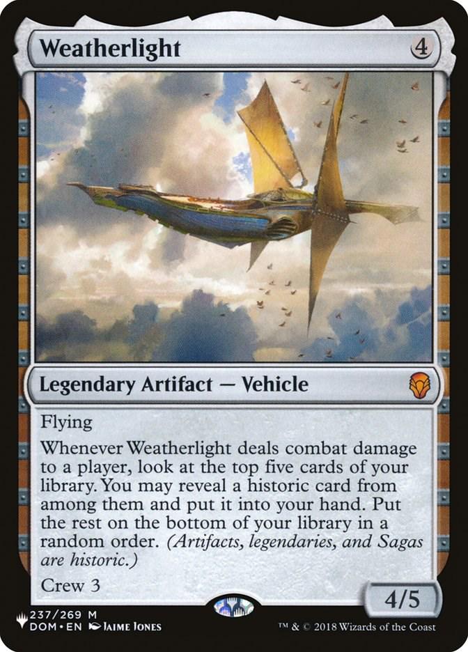 Weatherlight #237 Magic The List Reprints