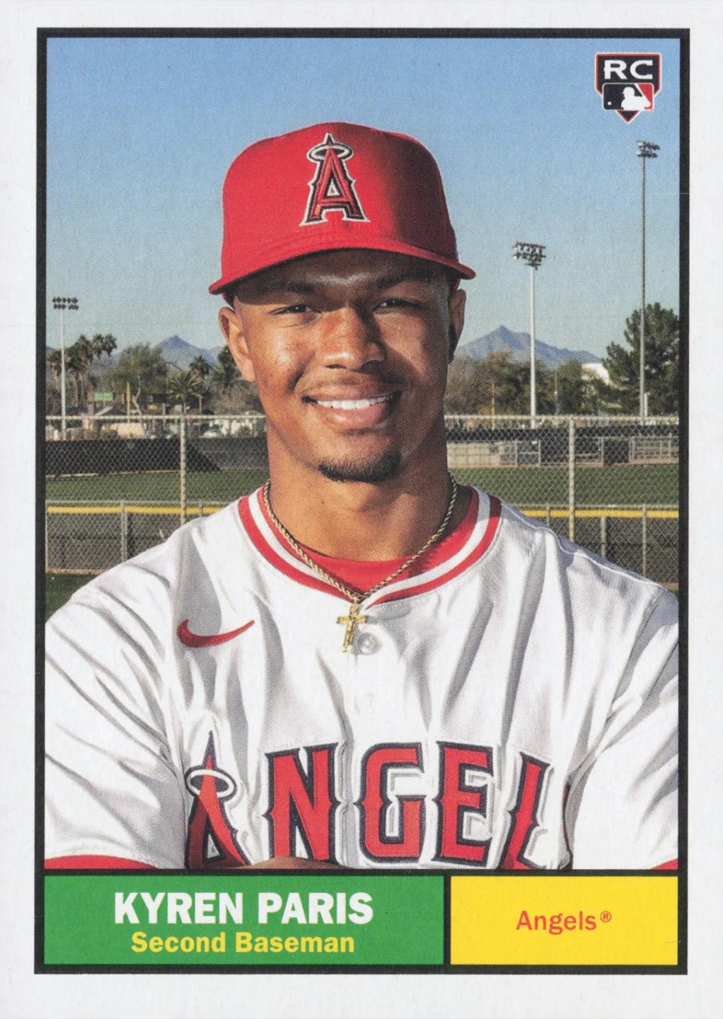 Kyren Paris #26 Baseball Cards 2024 Topps Archives