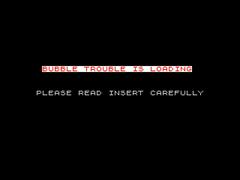 Loading Screen | Bubble Trouble ZX Spectrum