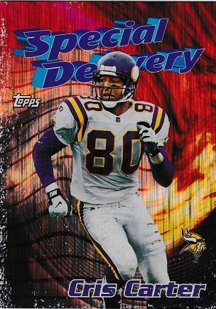 Cris Carter #24 Football Cards 1997 Topps Season's Best