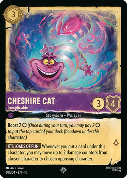 Cheshire Cat - Inexplicable #60 Prices | Lorcana Whispers in the