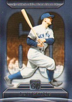 Lou Gehrig #T60-5 Baseball Cards 2011 Topps 60