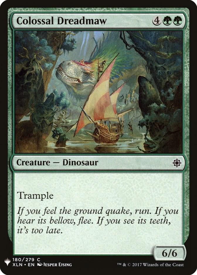 Colossal Dreadmaw #180 Magic The List Reprints