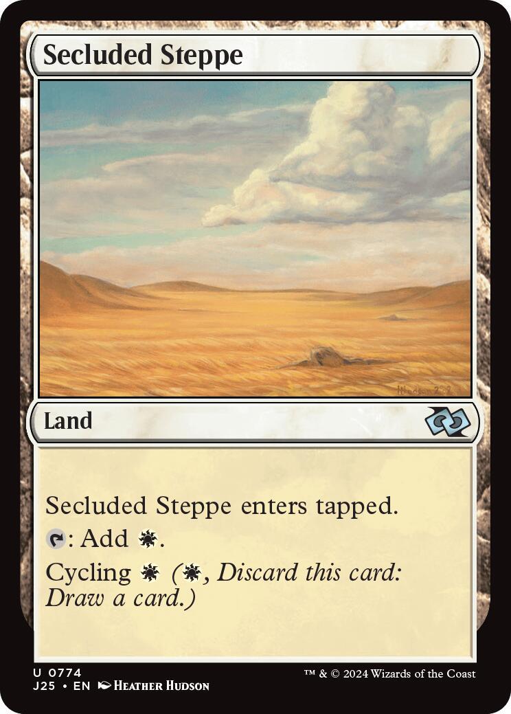 Secluded Steppe #774 Magic Foundations Jumpstart