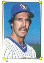 Dale Sveum #309 1987 Topps Stickers Baseball