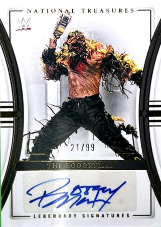 The Boogeyman #6 Wrestling Cards 2024 Panini National Treasures WWE Legendary Signature