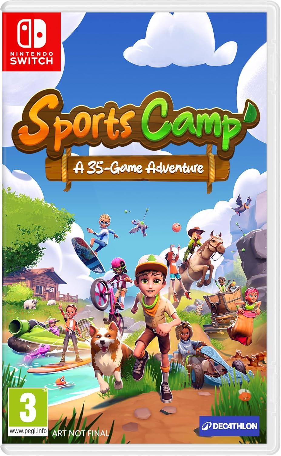 Carátula de Sports Camp: A 35 -Game Adventure para Switch (edición PAL España)