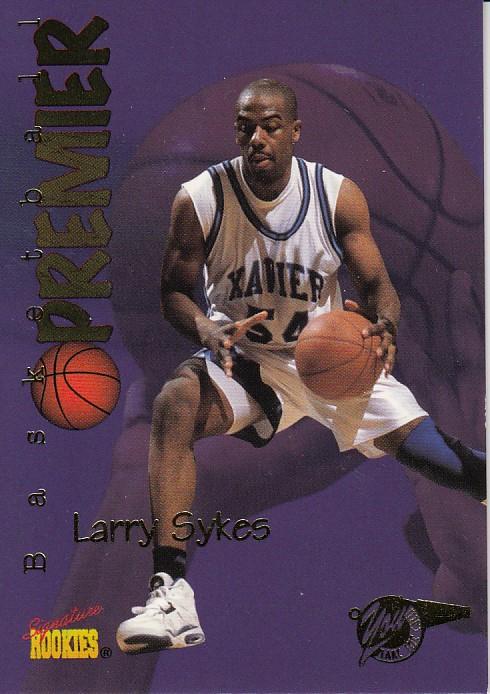 Larry Sykes #41 1996 Signature Rookies Premier Basketball