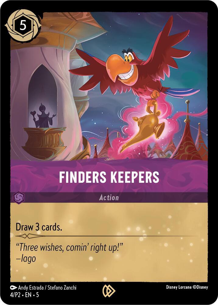 Finders Keepers #4 Lorcana Promo