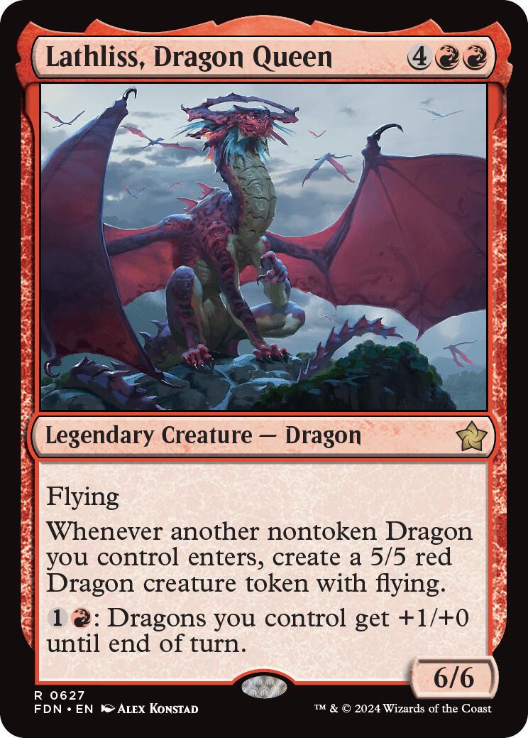 Lathliss, Dragon Queen #627 Magic Foundations