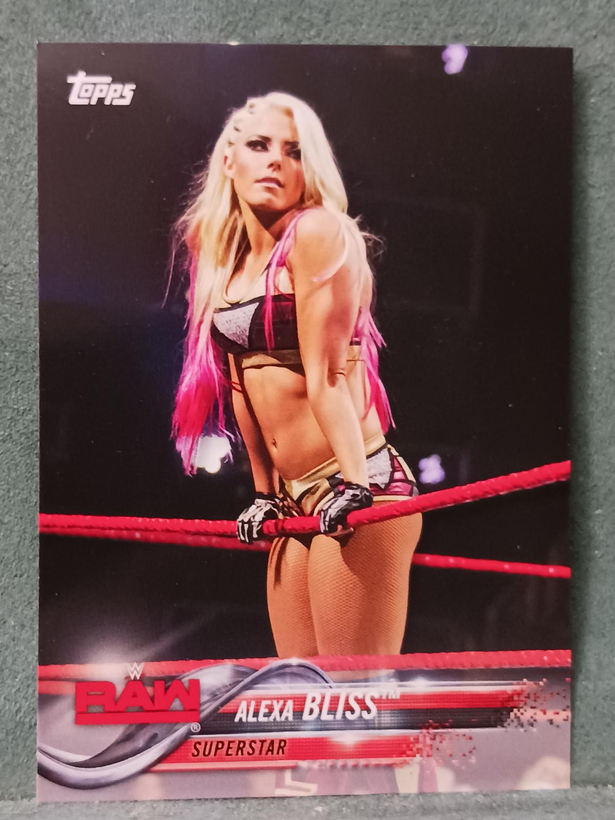 Alexa Bliss #102 Wrestling Cards 2018 Topps WWE Then Now Forever