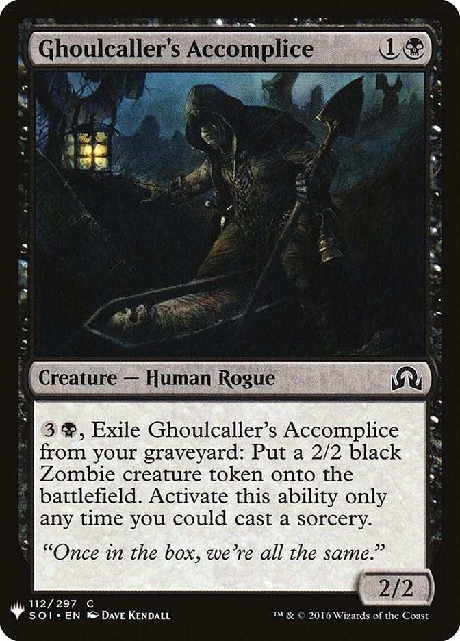Ghoulcaller's Accomplice (Magic The List Reprints)