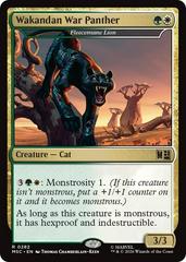 Wakandan War Panther - Fleecemane Lion #282