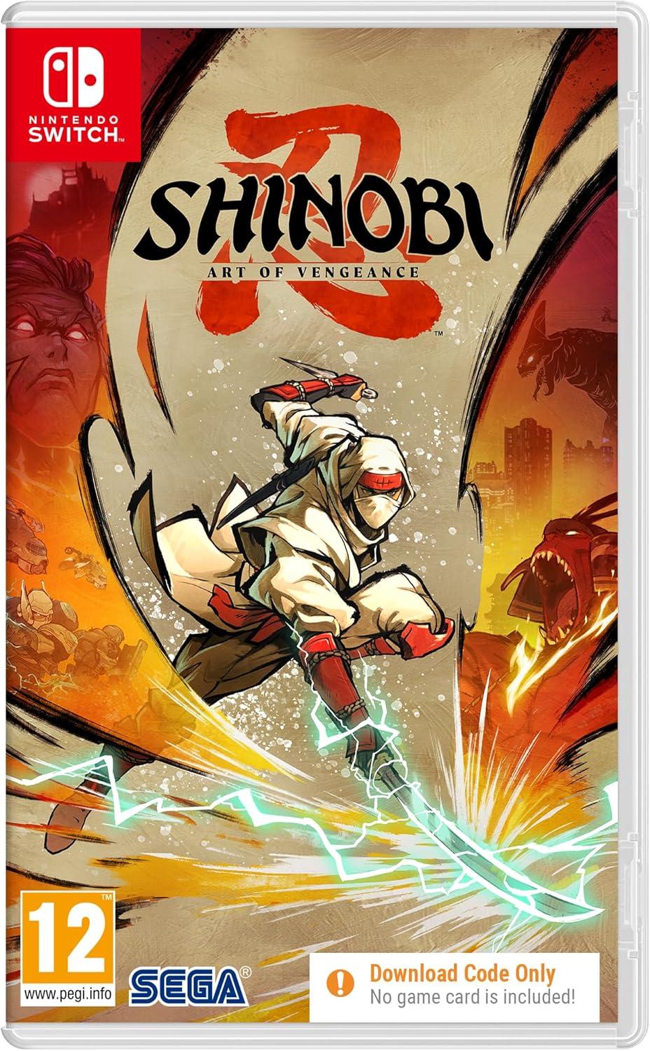 Carátula de Shinobi: Art of Vengeance (Import) para Switch (edición PAL España)