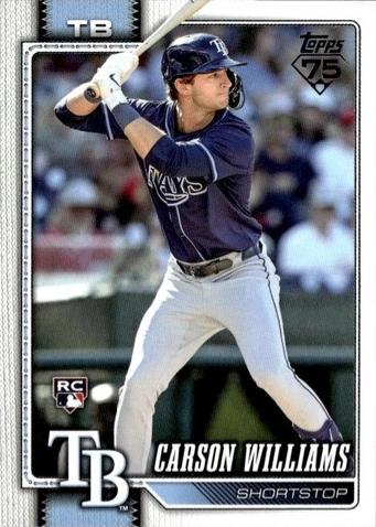 Carson Williams #25 Prices [Rookie] | 2026 Topps | Baseball Cards