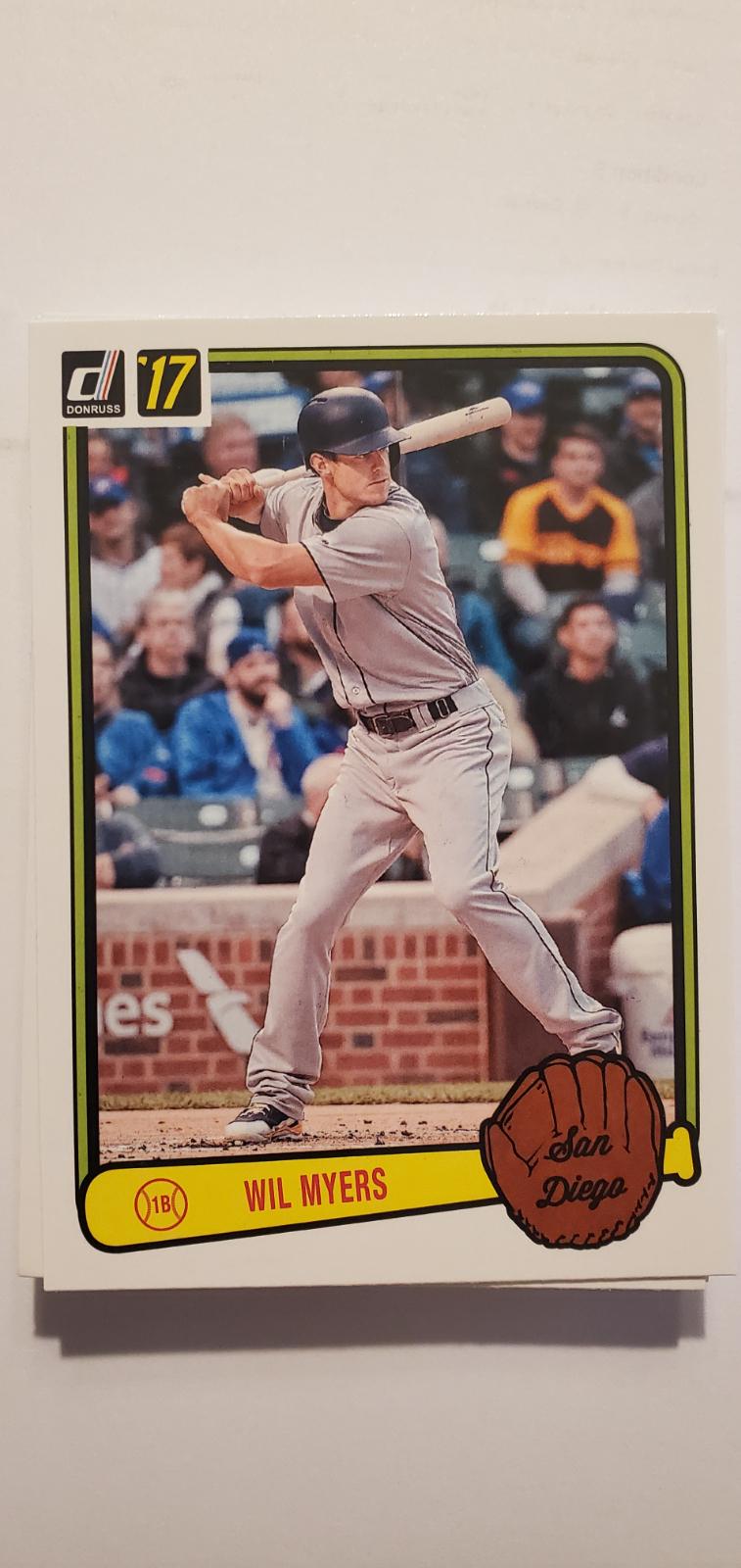 Wil Myers #RV-27 2017 Panini Donruss Retro Variations 1983 Baseball