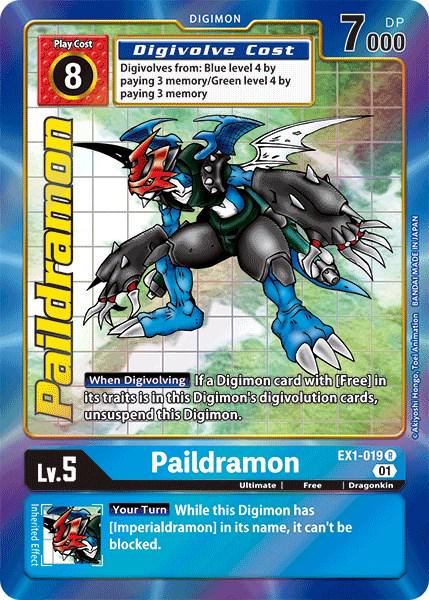 Paildramon front