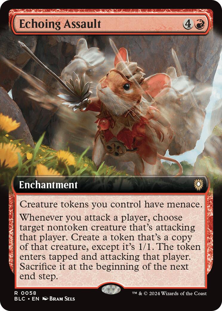 Echoing Assault (Magic Bloomburrow Commander)
