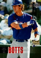Jason Botts #991 Baseball Cards 2006 Upper Deck Prices