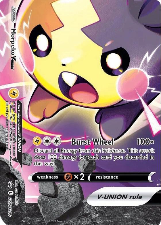 Morpeko V-Union #SWSH289 Pokemon Promo