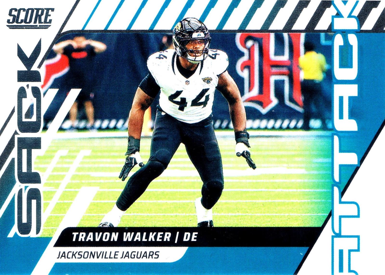 Travon Walker #15 Prices | 2025 Panini Score Sack Attack | Football Cards