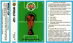 Full Cover | World Cup Football ZX Spectrum