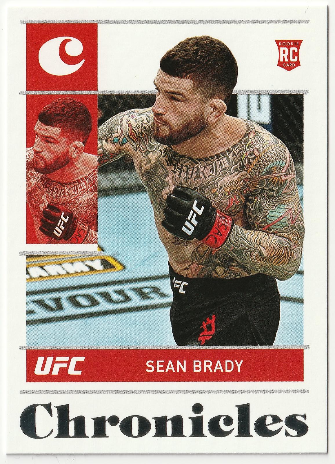 Sean Brady #94 Ufc Cards 2022 Panini Chronicles UFC