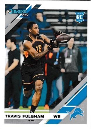 Travis Fulgham #294 Football Cards 2019 Donruss