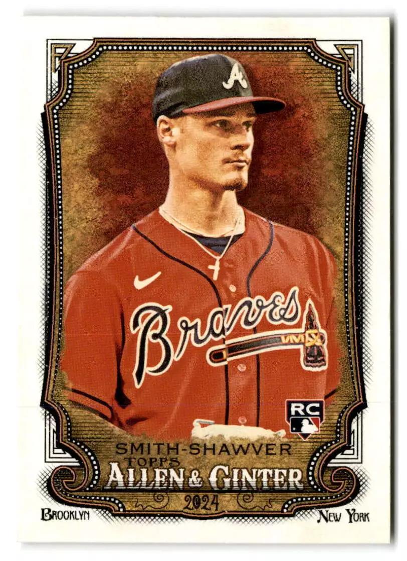 AJ Smith-Shawver #27 Baseball Cards 2024 Topps Allen & Ginter