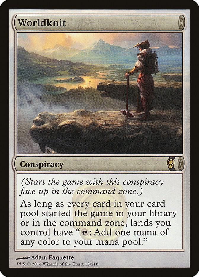 Tap to enlarge Worldknit – Foil, Magic Conspiracy