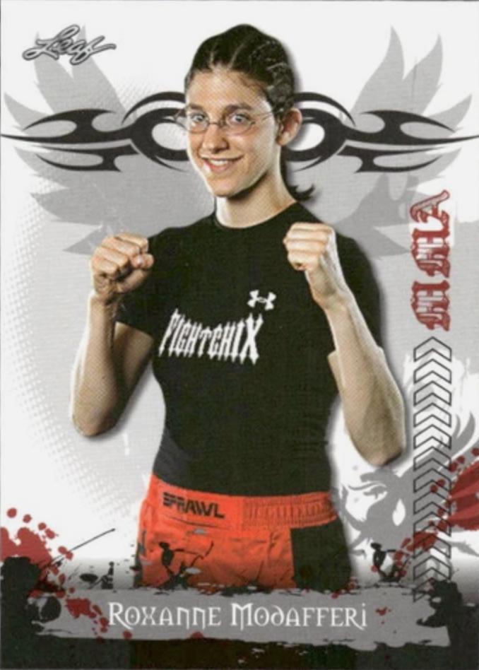 Roxanne Modafferi #21 Ufc Cards 2010 Leaf MMA