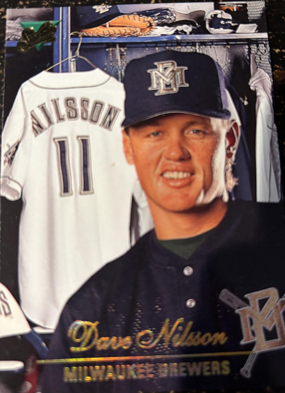 Dave Nilsson #46 Baseball Cards 1994 Studio