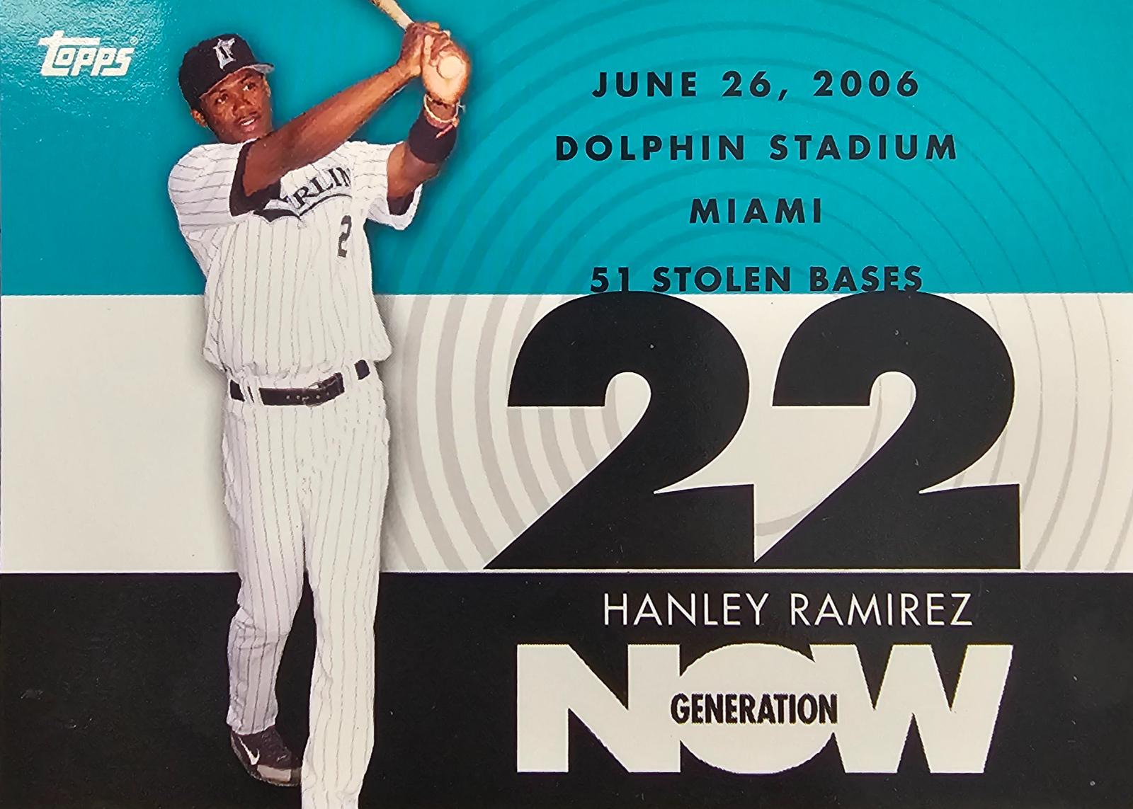 Hanley Ramirez #GN320 Baseball Cards 2007 Topps Generation Now
