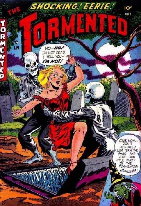 Tormented #1 (1954) Comic Books The Tormented