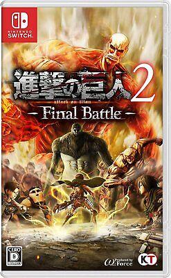 Attack On Titan 2: Final Battle JP Nintendo Switch