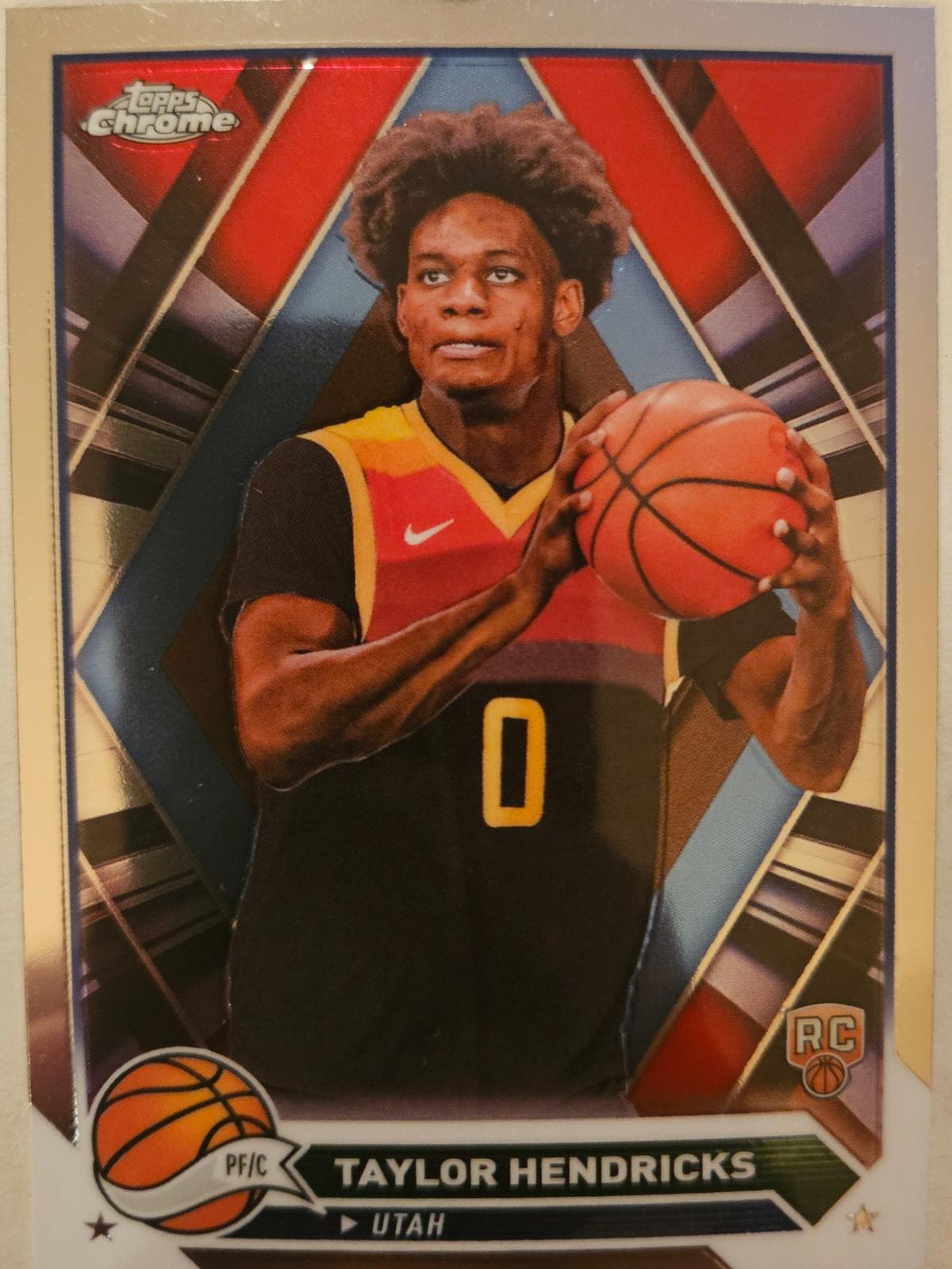Taylor Hendricks #147 Basketball Cards 2023 Topps Chrome
