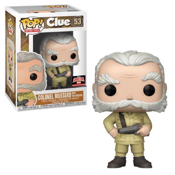 Colonel Mustard With The Revolver #53 Funko POP Retro Toys