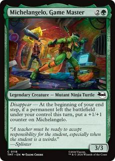 Michaelangelo, Game Master