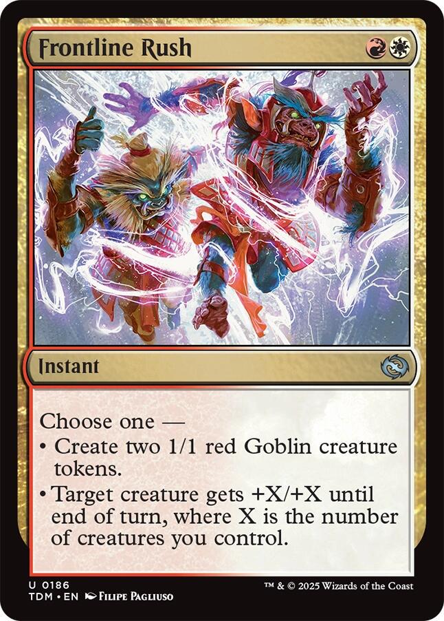 Frontline Rush #186 Magic Tarkir: Dragonstorm