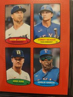 Jacob deGrom, Corey Seager, Josh Jung, Adolis Garcia