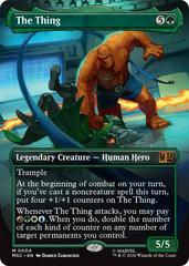 The Thing [Borderless Foil] #4