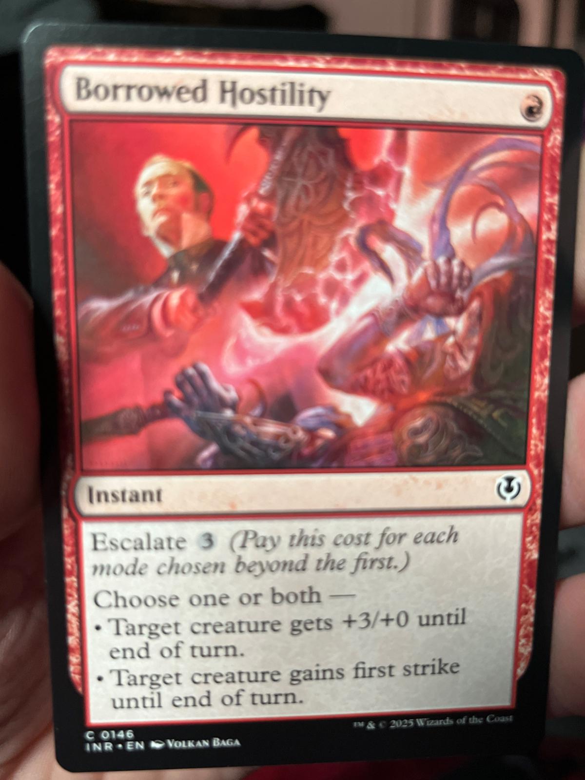 Borrowed Hostility (Magic Innistrad Remastered)