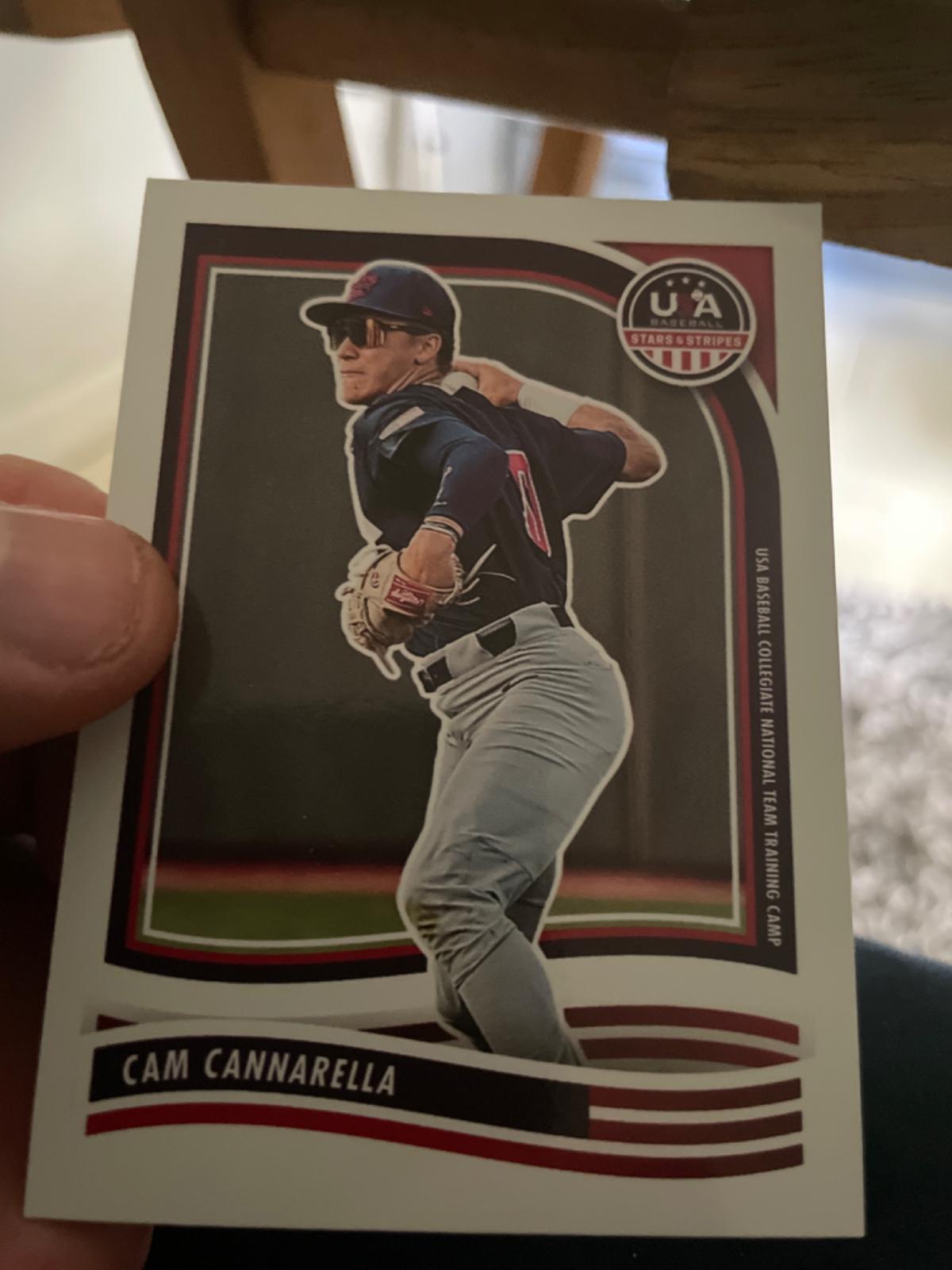 Cam Cannarella #152 Baseball Cards 2024 Panini Stars & Stripes
