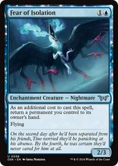 Fear of Isolation [Foil] #58