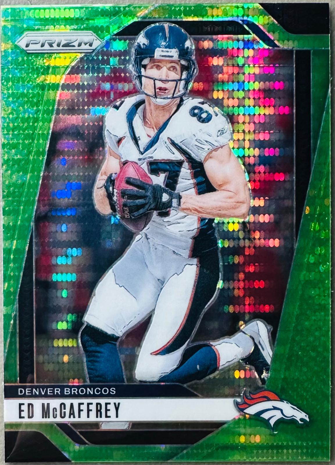 Ed McCaffrey [Neon Green Pulsar] #90 Prices | 2024 Panini Prizm